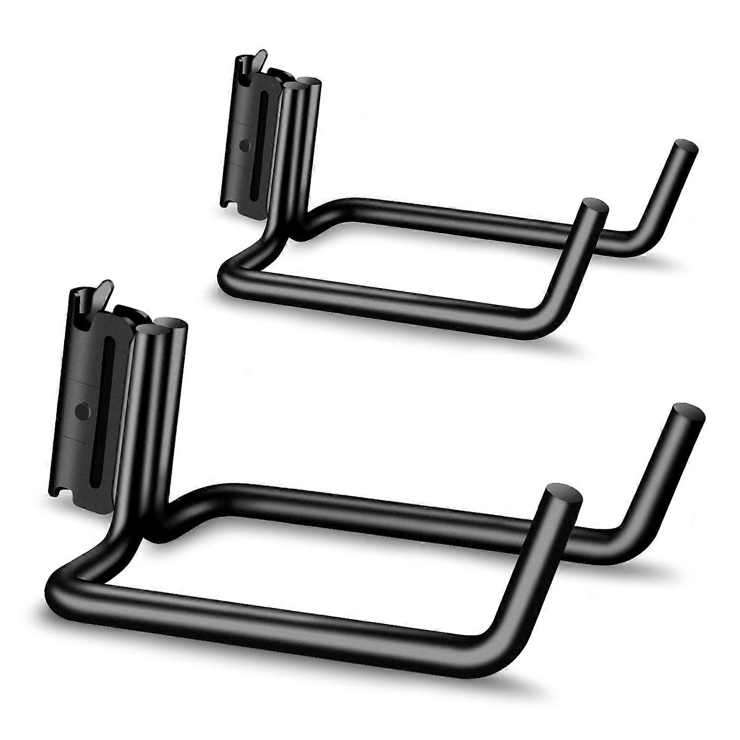 2 Pack Steel E Track J Hook Hangers for Trailer Cargo Storage with RustResistant Quick Install
