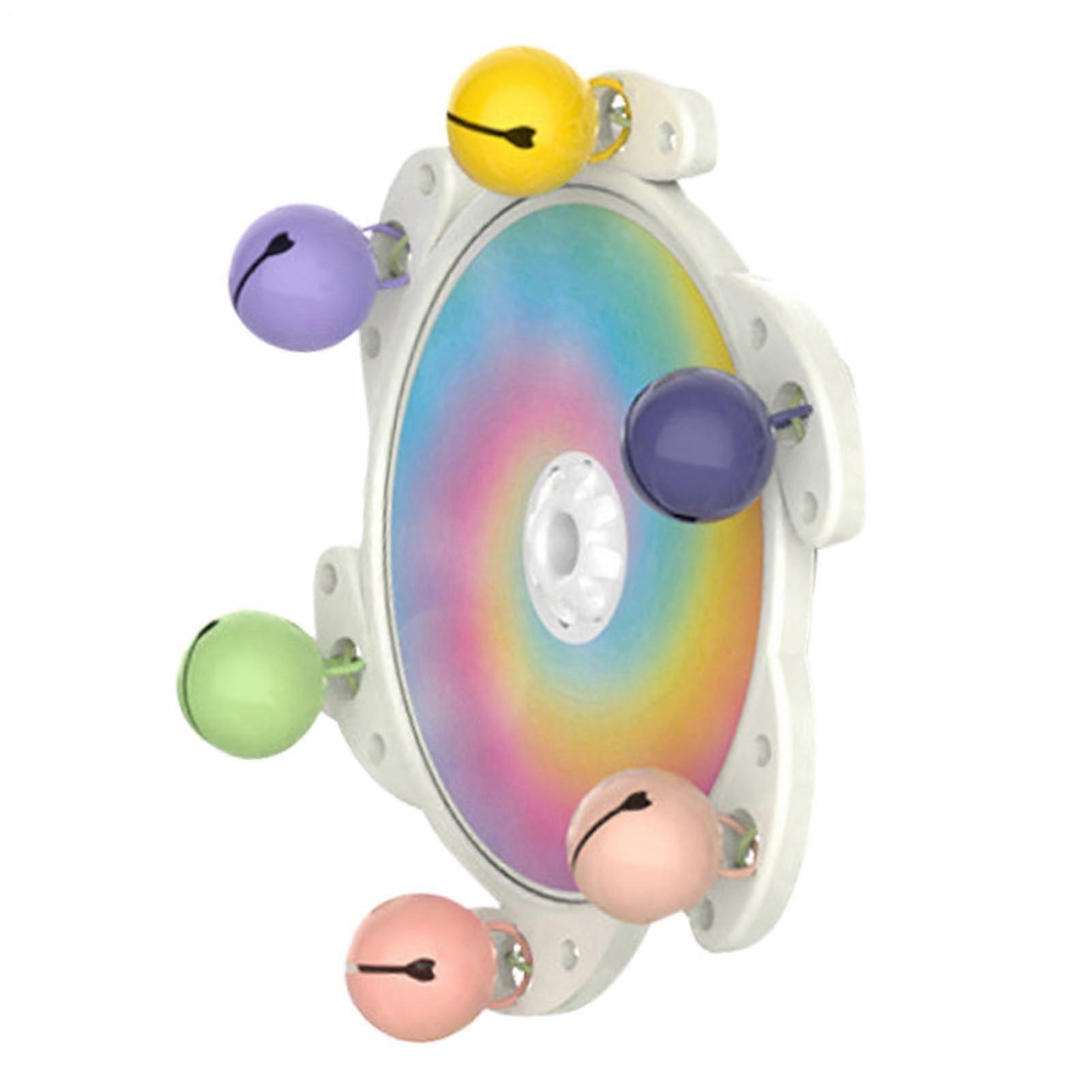 Parrot Chew Toy Interactive Spinner for Parakeet Cockatiel Conure Cognitive Skill Boost PVC