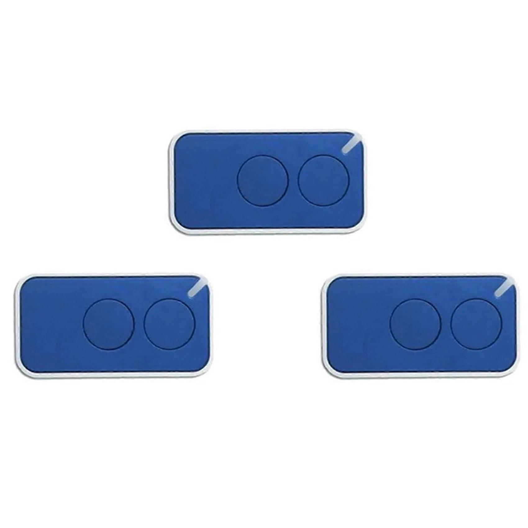 3X for NICE Universal Garage Remote Control 433.92MHz 2-Channel Rolling Code D