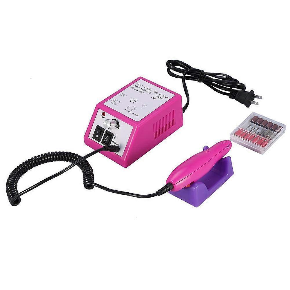 Electric Nail Drill with Variable Speed Control for Manicure and Pedicure, Low Noise Salon Kit