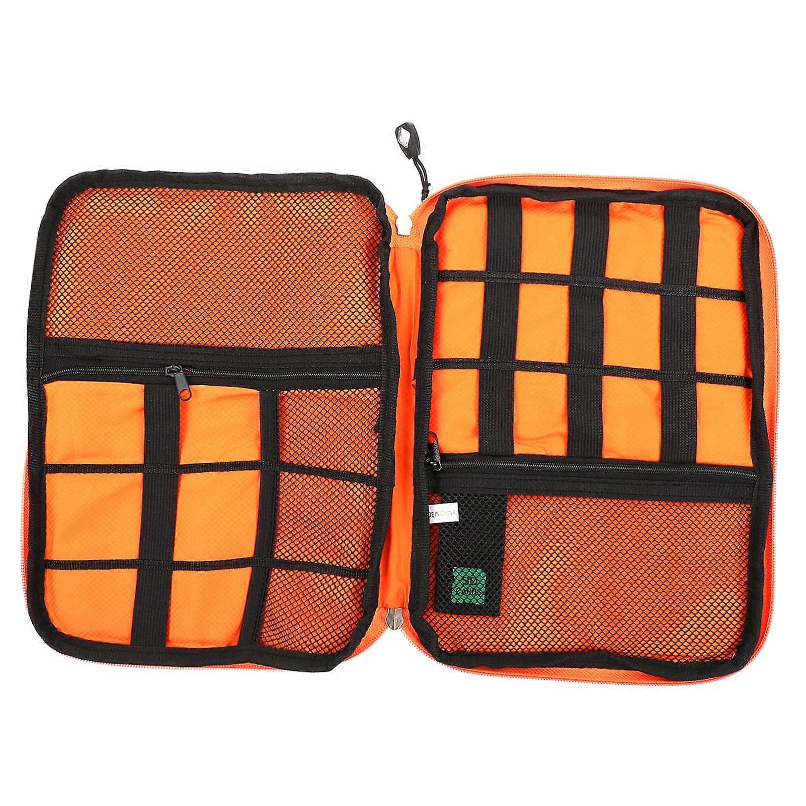 Large Electronics Organizer Waterproof Travel Gadget Case with MultiDevice Storage