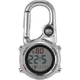 Hanging Outdoor Watch With Direction Indication Designed For Camping And Climbing Activities In Silver Color 1Pcs
