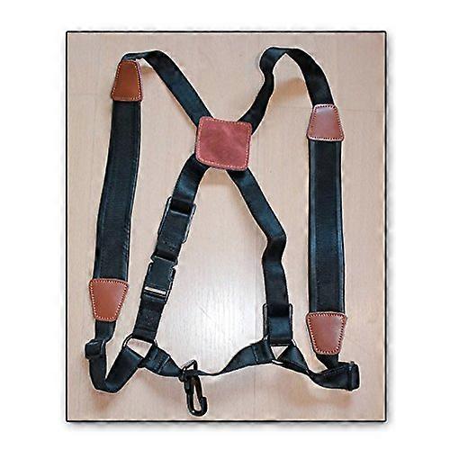 Alto Saxophone Strap Adjustable Leather Neck Strap Medium Size 150175cm Comfortable Support