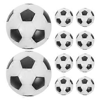 10 Pcs Foosball Table Replacement Balls: 22mm Tabletop Soccer Football Balls for Foosball Table Accessories for Recreation Room