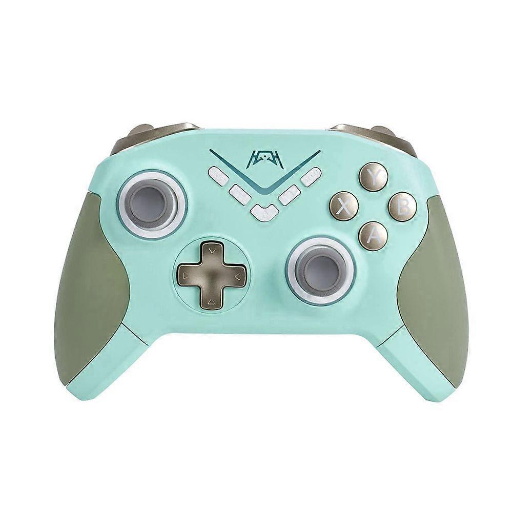 Gamepad Wireless Gaming Controller with Colorful RGB Light Hall Linear Trigger Bluetooth Controller for Switch,PC,B