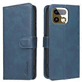 Compatible with Realme 16 Pro RFID Blocking Card Slots Holder Soft PU Leather Shockproof Protective Phone Stand Wallet Case Cover