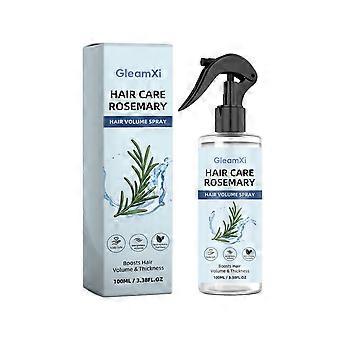Spray volumisant pour cheveux au romarin, brume légère et non grasse pour des cheveux plus denses et plus épais, soin capillaire respectueux du cuir chevelu, booste le volume et la texture, 100 ml