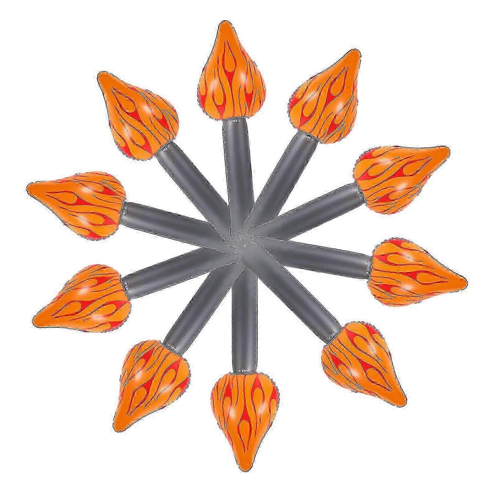 Inflatable Torch 40Pcs for Performance Props & Kids Party Play