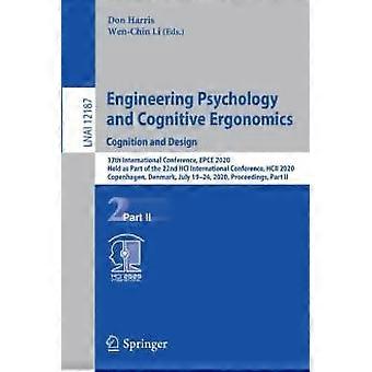 Engineering Psychology And Cognitive Ergonomics. Cognition And Design 17th Inter - Springer Nature B.V - Paperback - en Book