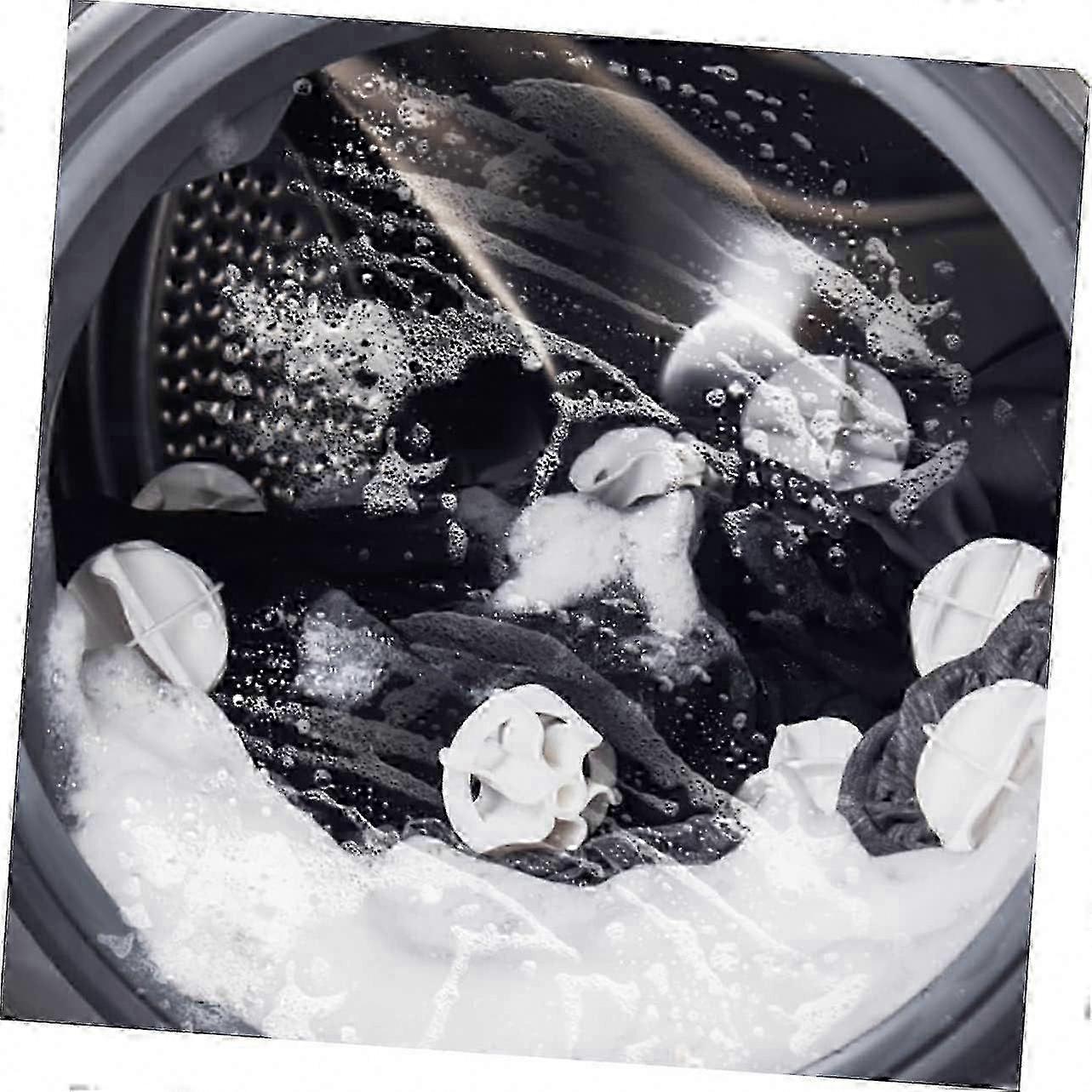 Laundry Cleaning Kit - 4 Anti-Tangle Balls for Efficient Washing Machine Use