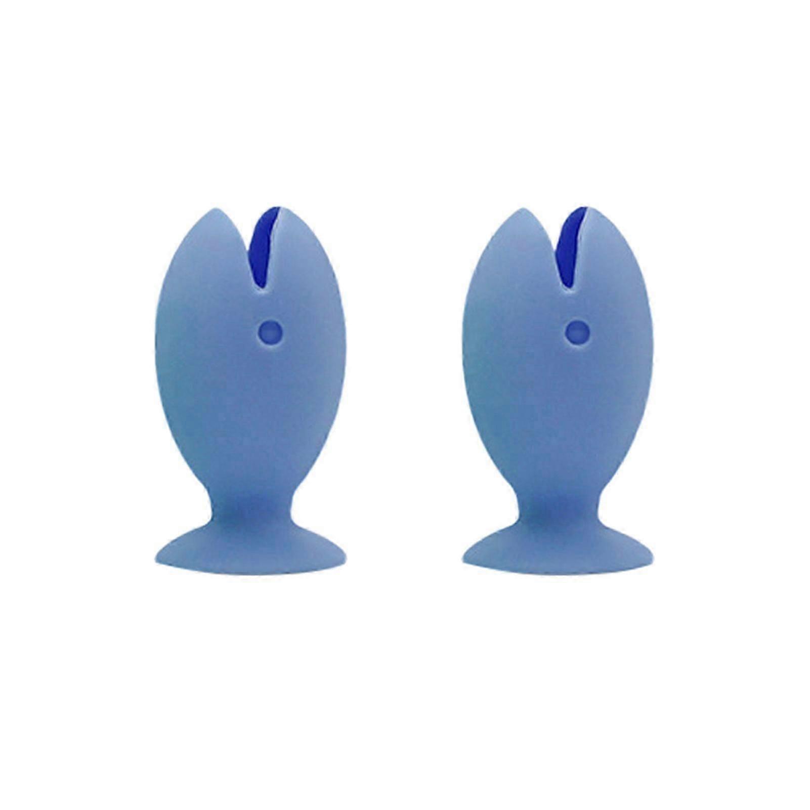 2PCS Toothbrush Holder Fish Shape