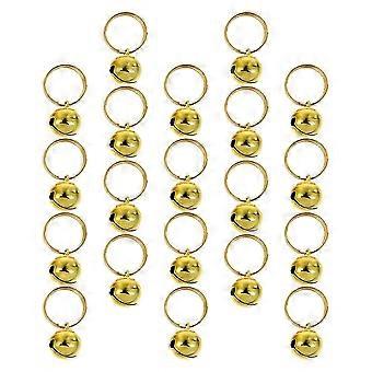 Lovely Pet Bells compatible with Craft Enthusiasts And Pet Owners Perfect compatible with Festivals Weddings And Christmas 20Pcs