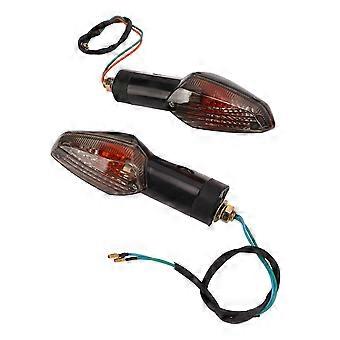 2pcs Motorcycle Turn Signal Light Indicator Blinker Replacement for CBR250 250R CB300F CBF 125 150 2013?2017 Smoky Cover