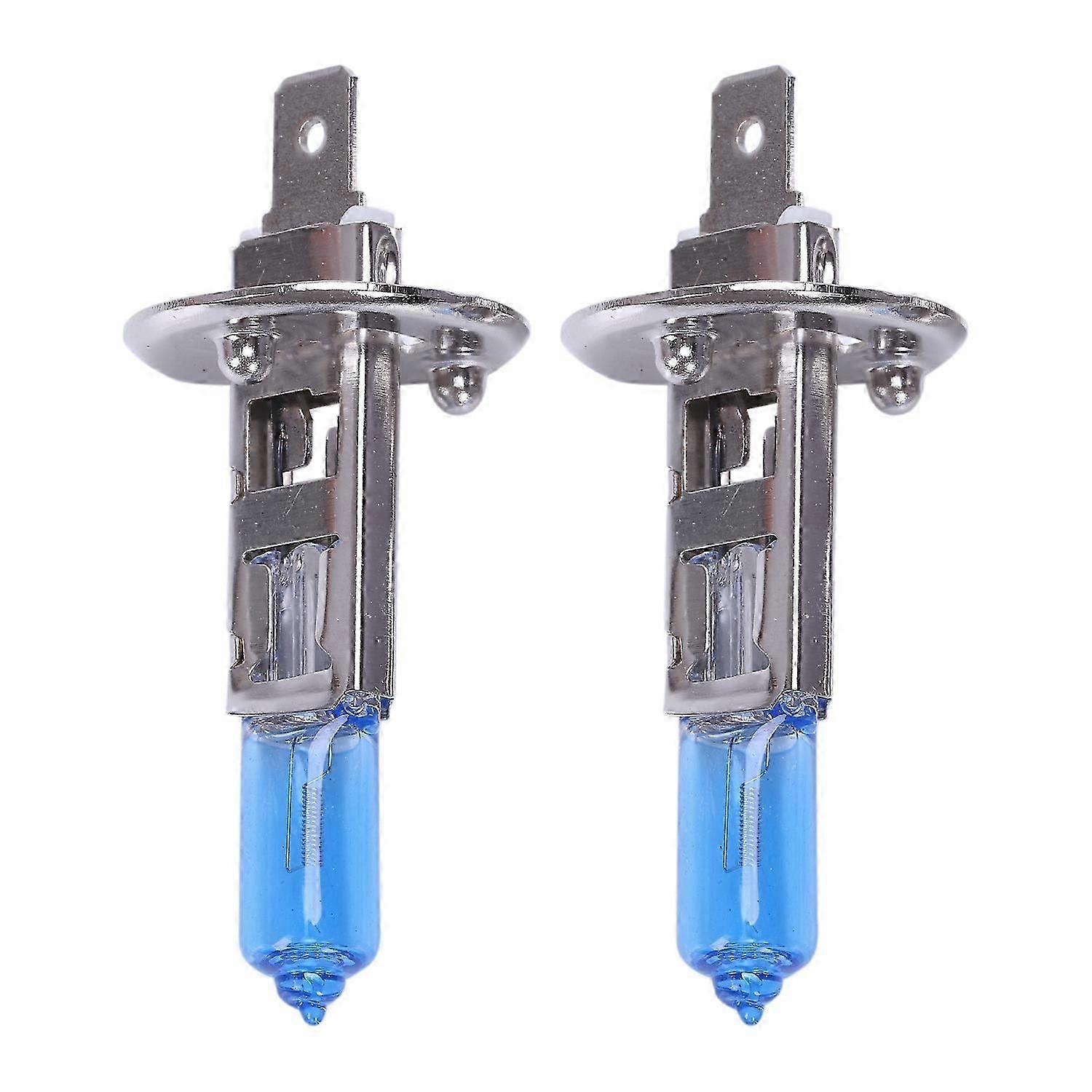 2pcs 55W H1 White Halogen Headlight Bulb