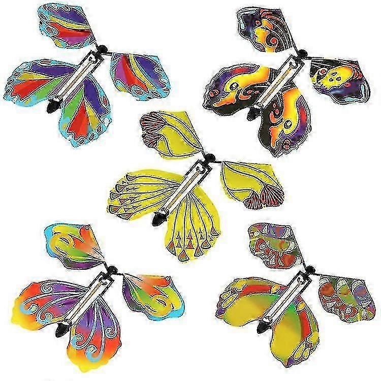 Flying Butterfly Kid Magic Toy (random Color)