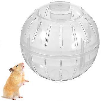 Hamsterlaufball, durchsichtig, mit Belüftung, Pfotenschutz, 12 cm (4,7 Zoll), aus Kunststoff, 1 Stück