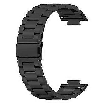 Watch Band for Huawei Watch Fit 4/ 4 Pro/ Fit 3 Titanium Alloy 3-Bead Wrist Strap