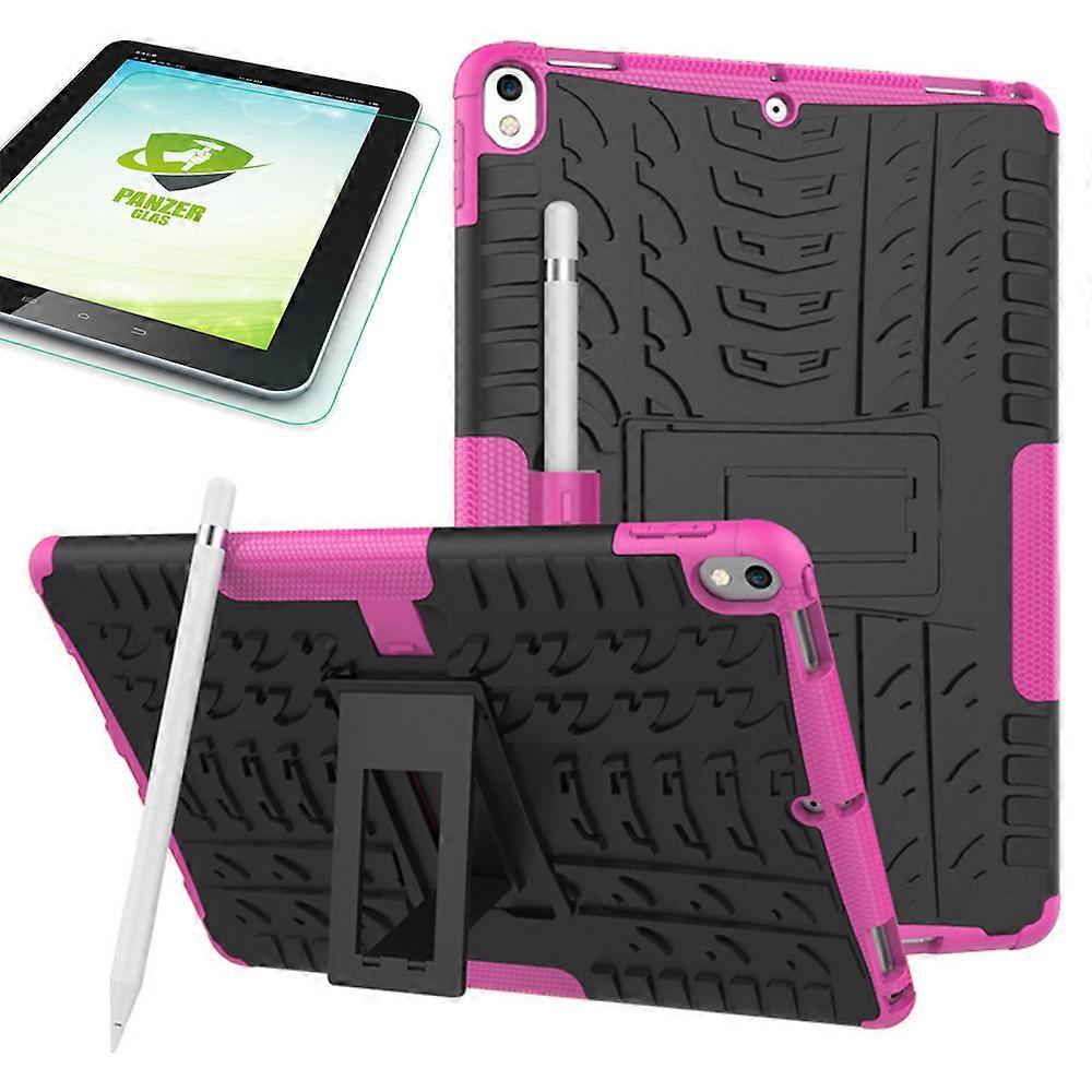 Hybrid Outdoor Case Pink for Apple iPad Pro 10.5 Bag + 0.4 H9 Tempered Glass New