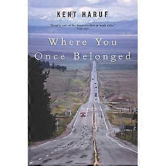 Where You Once Belonged
