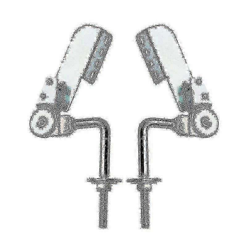2pcs 90 Degree Adjustable Hinge compatible with Sofa Headrest Support
