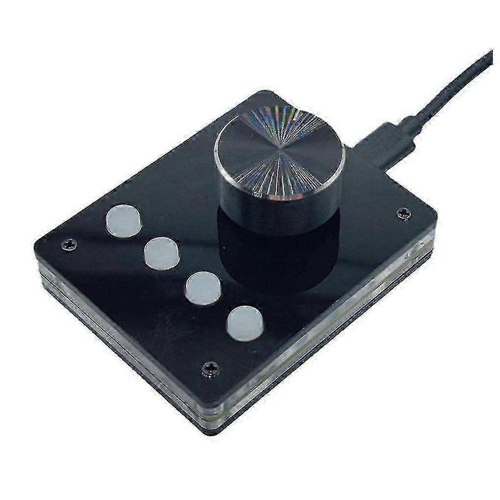 Multimedia Programmable Keyboard Usb Knob Custom Keyboard Mini Macro Keyboard Volume Controller (sm