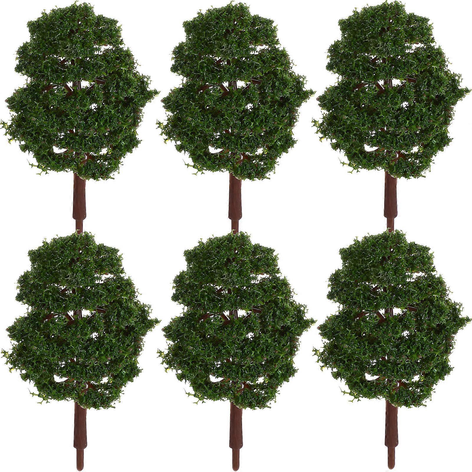 20pcs 9CM Scenery Landscape Model Trees (Green)