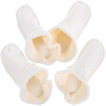 Warm Cotton Clog Shoes Liner for Foot Comfort 2Pairs Slip-on Linings