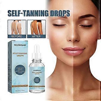 West&Month Selvbruner & Hydrating Essence Solkysset Glød med UV-forsvarsstøtte