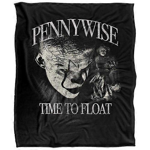 It: Welcome To Derry Pennywise Time To Float Soft Touch Blanket