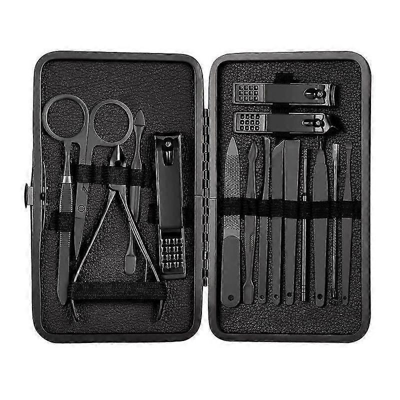 professional nail care set with precision cutting tools