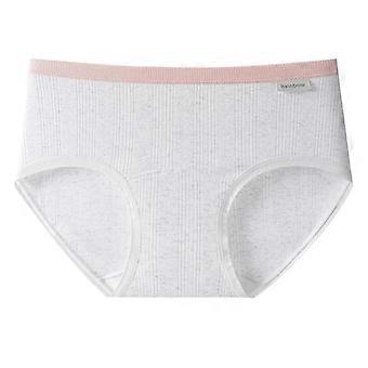 Women S Mid Waist Cotton Underwear Breathable Antibacterial Full Cotton Large Size