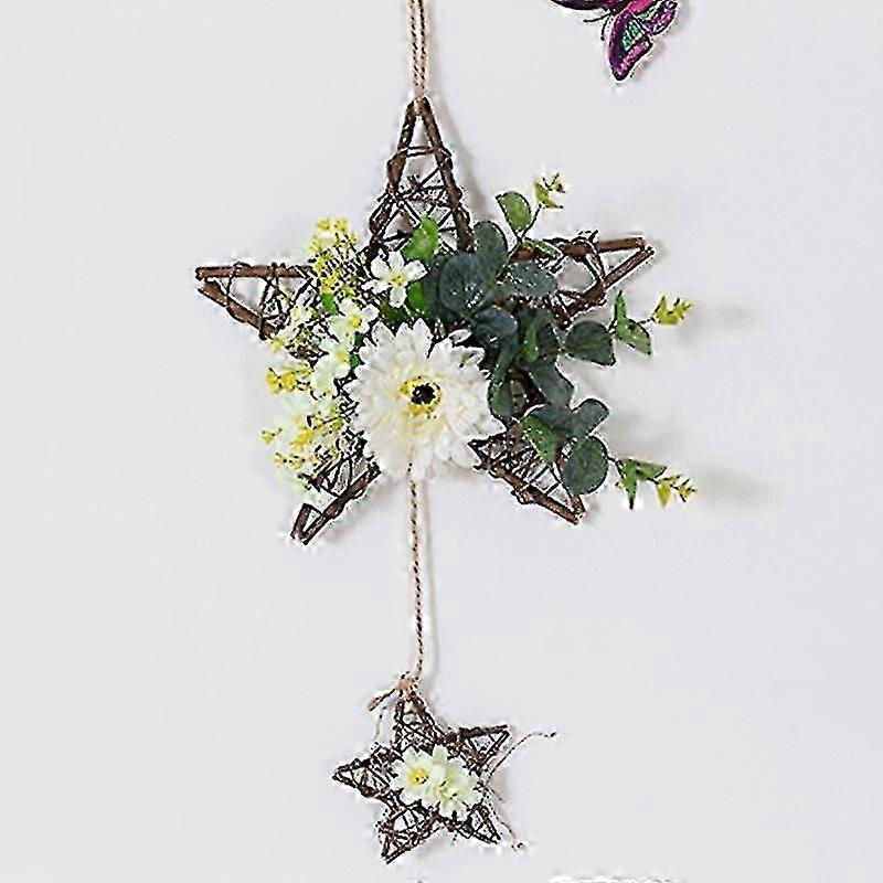 1pcs Pentagram Rattan Circle 26-27