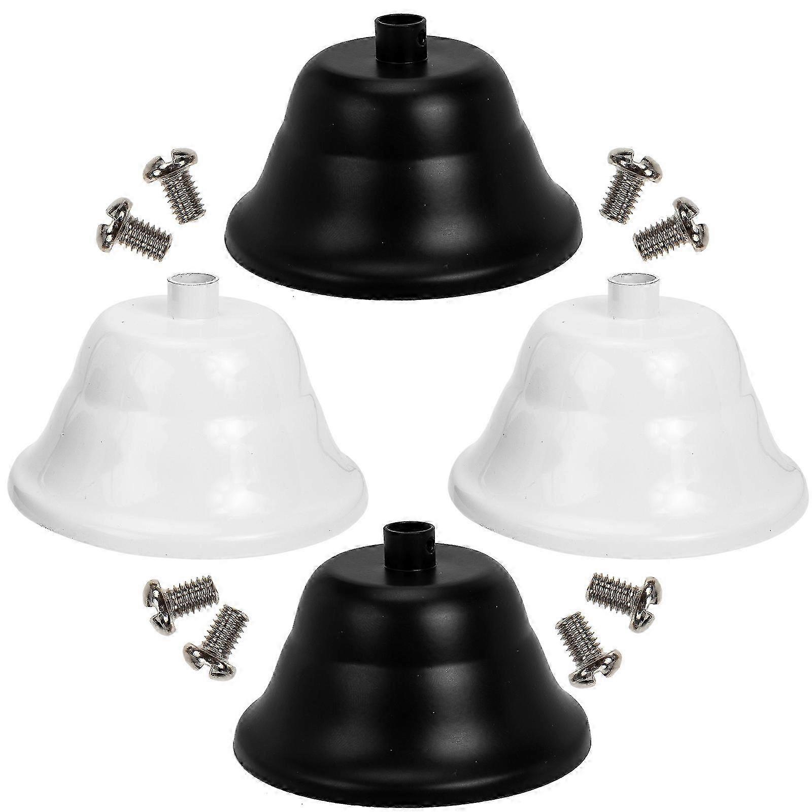 Pendant Lamp Chassis Hanging Lamp Chassis compatible with Ceiling Light 4Sets
