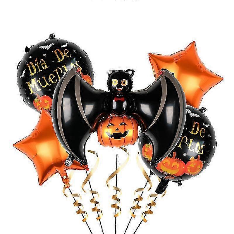 Metallic Reusable Halloween Balloons