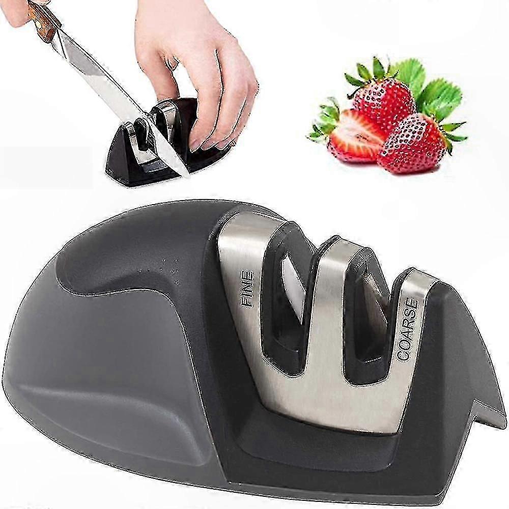 Multi-Functional Tungsten Steel & Ceramic Sharpener for Household Use