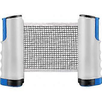 Portable Adjustable Ping Pong Net for Table Tennis, Fits Any Table - Dining, Desk, or Ping Pong - Retractable Stand (190cm)