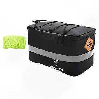 8L Bicycle Backpack, Waterproof Cycling Storage Bag with Rain Cover for Mountain Bike Travel