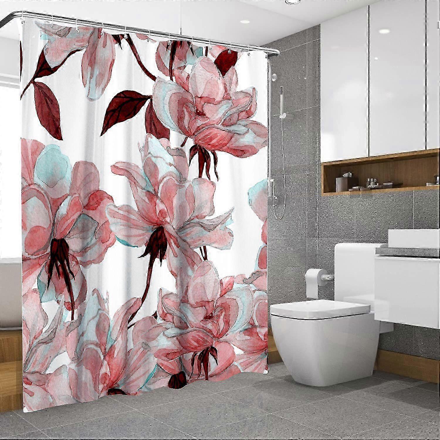 Washable Waterproof Shower Curtain