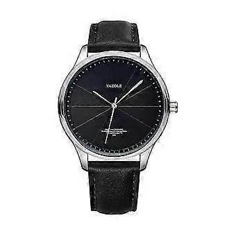 YAZOLE 503 Men's Quartz Watch with Simple Line Pattern Dial