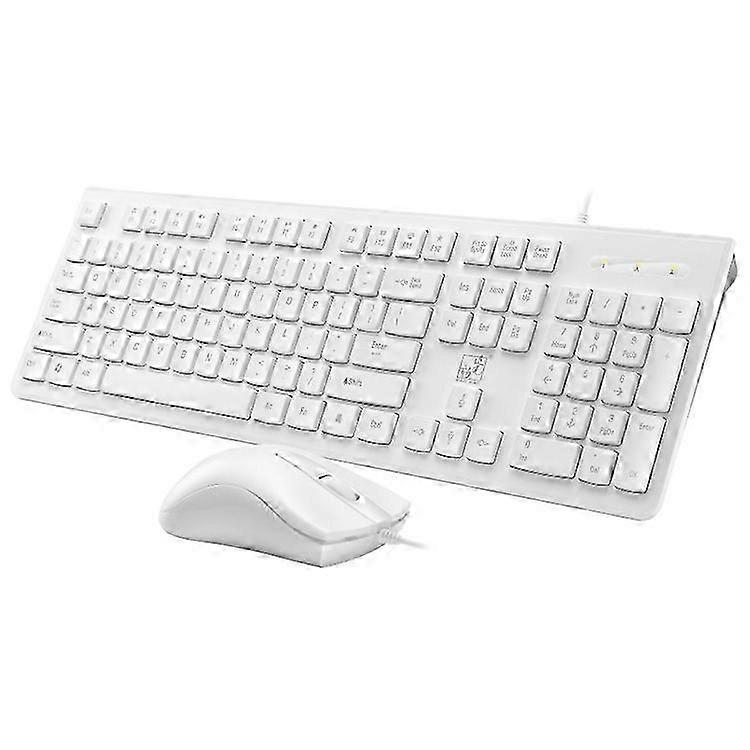 Square Keycap USB Keyboard + Mouse Bundle