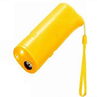 Pet Dog Repeller Anti Barking Stop Electric Shocker LED Ultrasonic Dogs Adapter Training Behavior Aids Without Battery with