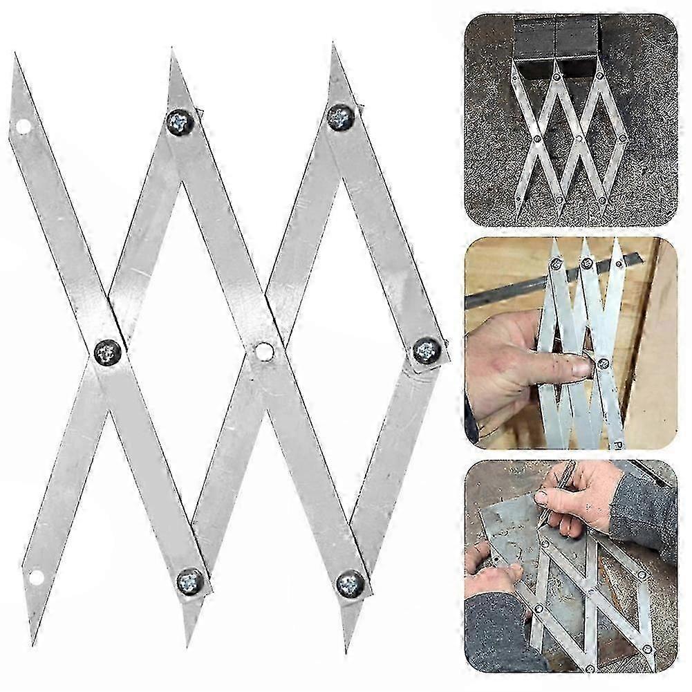 Center Finding Tool, Master Pro 3-Point Precise Equal Spacing Layout Tool for Woodworking and Welding