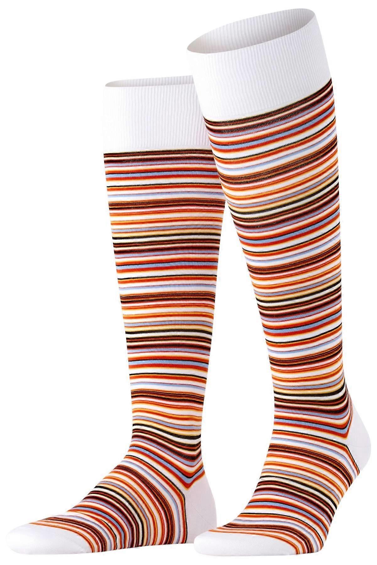 Falke Microblock Knee High Socks - White