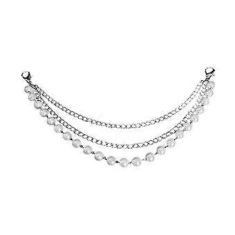 Detachable Shoe Chain - Multi Layer Faux Pearls