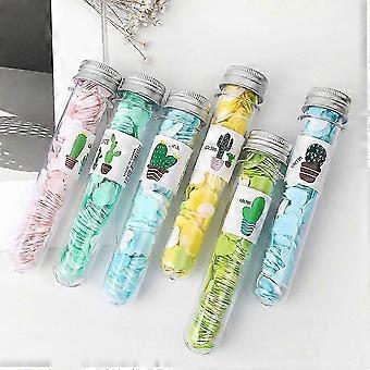 Portable Fruit-Themed Test Tube Paper Soap Sheets 15g, Instant Dissolving Flower-Shaped Foaming Hand Wash for Travel