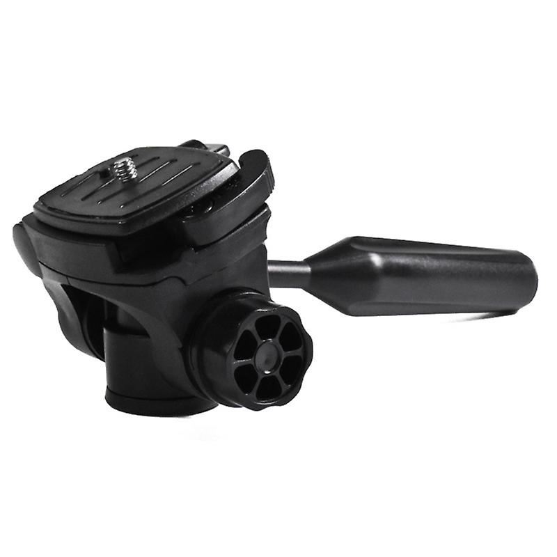 Tripod Pan Head, 360 Rotation 90 Tilt 3-dimensional Tripod Head Mount With 3/8" Thread 1/4" Screw For Tripod Monopod