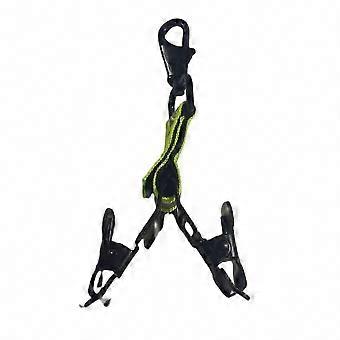 2-Piece Lightweight Firefighter Glove Holder with Adjustable Strap, Secure Non-Slip Design