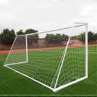 Durable White Soccer Practice Net