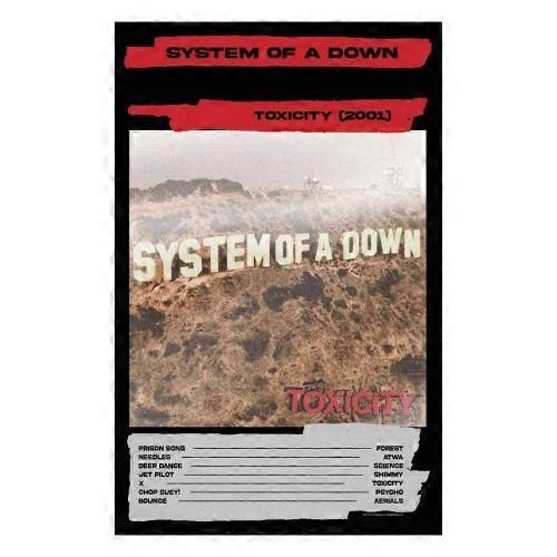 System Of A Down Toxicity Textile Poster