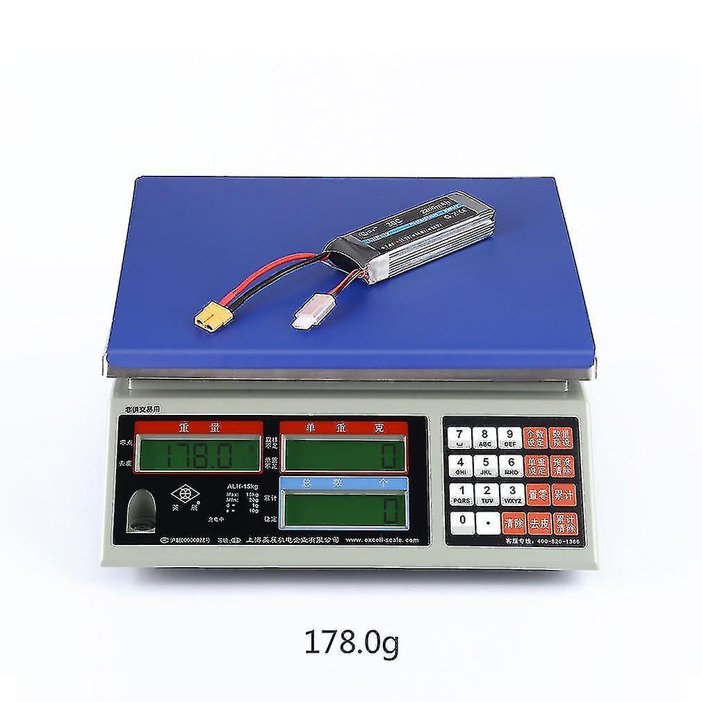 11.1v 2200mah 30c Xt60 Plug Li-poly Rechargable Battery 783496b For Rc Drone